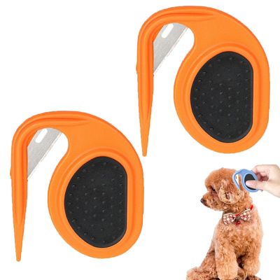 comprar Clipper Blade Peinado para perros de nudos Naranja Peinado para mascotas de nudos para gatos Fabricación en línea