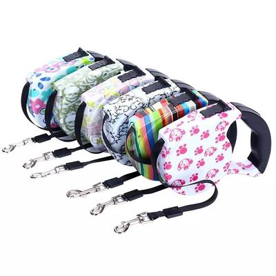comprar Leash de cuerda de nylon para mascotas Slip ajustable Lujo Leashes retráctiles para perros Volumen de colores Fabricación en línea