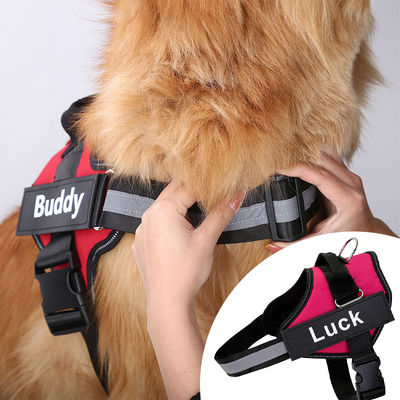 comprar XS-XXL Arnés de nylon para mascotas Arnés de pecho para perros sin tirar Arnés para perros de alta visibilidad Fabricación en línea