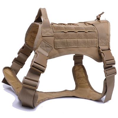 comprar Arneses tácticos para perros Neoprene de uso pesado Logotipo personalizado sin diseño de tirón Correa reflectante Mascotas activas Fabricación en línea