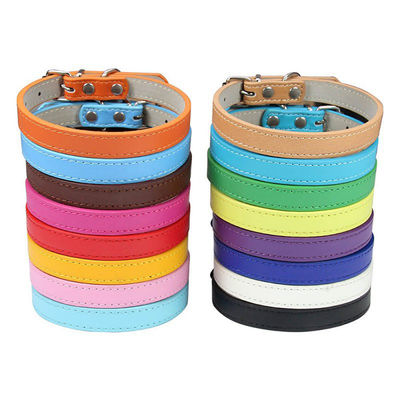 comprar Collar para perros ecológico Collar inteligente para mascotas ajustable hecho de perro de cuero vegano Fabricación en línea