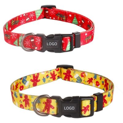 comprar Regalos para perros y mascotasPolyester para perros y mascotas Navidad personalizada Collar impermeable para mascotas ajustable lujo Fabricación en línea