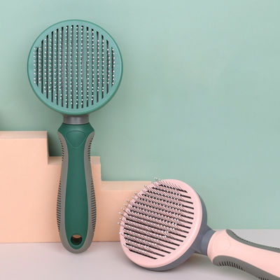 comprar Pincela para mascotas, de limpieza automática, portátil para perros y gatos, depilación de pelo, peinados naranjas Fabricación en línea