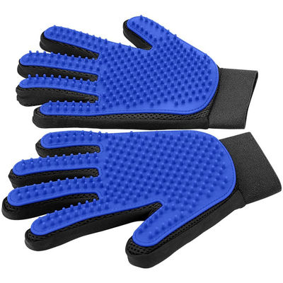 comprar Pequeño Mediano Gran Retirador de pelo para mascotas Mitt Deshedding Guantes de aseo para perros para bañarse Fabricación en línea