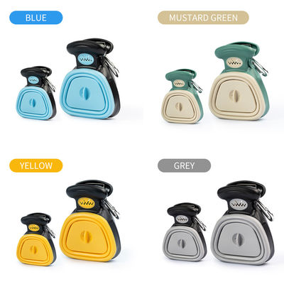 comprar Amarillo Pequeño Scooper Pooper portátil Scoop de caca de mascotas portátil Fabricación en línea