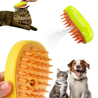 comprar Cepillo eléctrico de aseo para mascotas Autorecuperación Cepillo de aseo para gatos Fabricación en línea