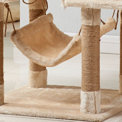 comprar Maximice el tiempo de juego de su gato montado en la pared de gatos rascador de post con múltiples niveles Fabricación en línea