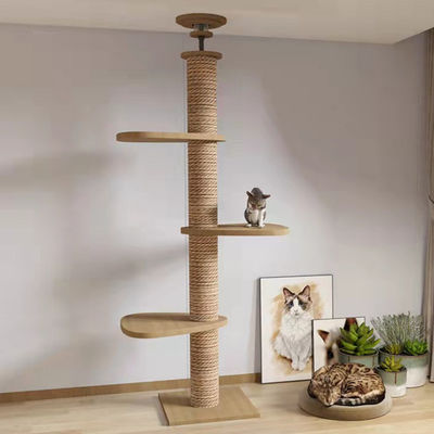comprar Casa de mascotas De piso a techo Árbol de gato Condominio Muebles Rasguño Post Juego interactivo Fabricación en línea