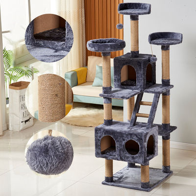 comprar Cat Tree Scratch Post como foto o juguetes personalizados Tipo de juguetes interactivos Cuerdas de piel falsas Fabricación en línea
