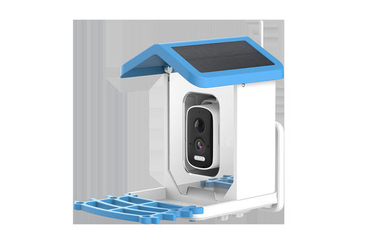 comprar Comedor de pájaros inteligentes con energía solar con cámara Comedor de colibríes inteligentes al aire libre Fabricación en línea