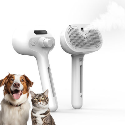 Espray para gatos con vapor, cepillo, extractor de pelo para mascotas, peine eléctrica para perros