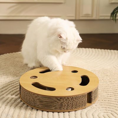 Tabla de rascado de gatos interactivos para interiores tabla redonda de rascado de gatos OEM
