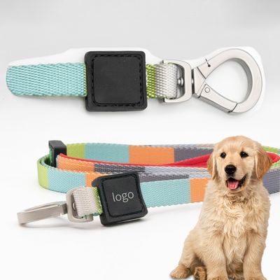 OEM Sublimación de la correa para perros de 150 cm de longitud con mango de neopreno acolchado