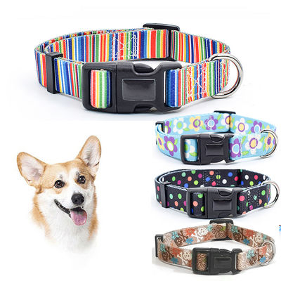 Collar táctico ajustable y serie de correa para perros pesados