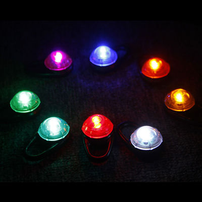 Glow In The Dark Dog ID Tags 3 modos impermeables Etiquetas de parpadeo de perro