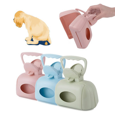 Cazador de caca para mascotas portátil azul para perros