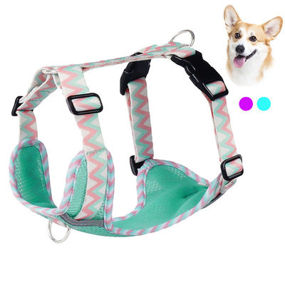 2023 Chengbei's Pet Supplies Vestido de correa para perros con banda reflectante y patrón sólido