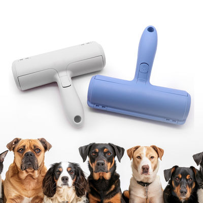 Rollo de extracción de pelo para mascotas de fibra de nylon ABS azul Rollo de pelo para perros