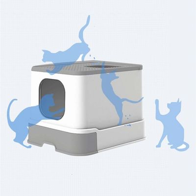 Caja de basura automática para gatos de limpieza automática de 600X500mm