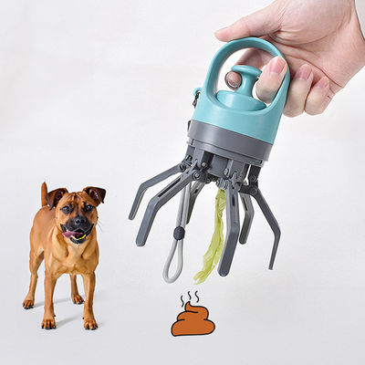 OEM ODM Perro Pooper Scooper limpiador de excrementos de perro de plástico azul sostenible