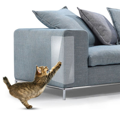 Entrenamiento de gatos para mascotas Protector de rasguños Disuasivo Muebles de PVC Protector de protección transparente