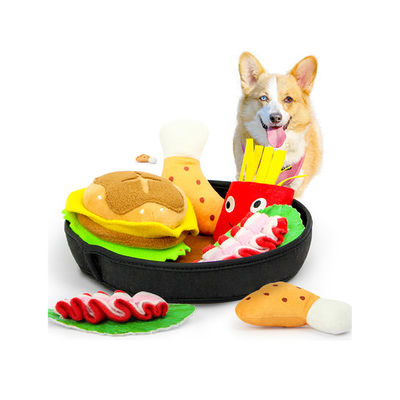 Mejora el tiempo de juego de tu mascota con el juguete interactivo del desayuno para perros 2022 Plush Hide Seek Dent Cleaning Dog IQ Intelligent Toy