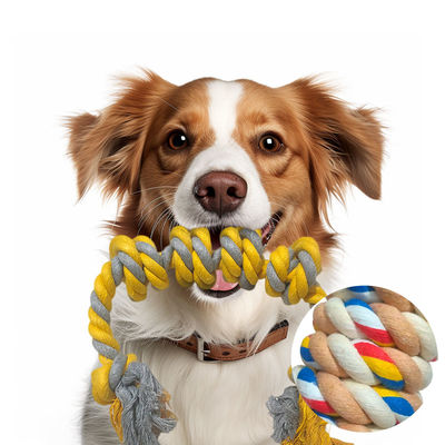 juguete masticador perro grande colores agresivos cuerda de gancho indestructible material de poliéster