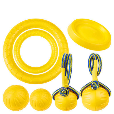 Interactivo EVA bola de tenis indestructible flotante bolas de tenis para perros