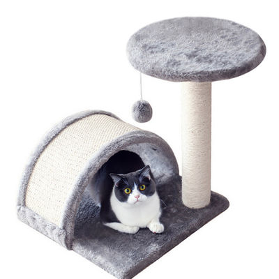 OEM/ODM Modernos juguetes de gato de lujo Flor de madera Cat Piezas de árbol de gato Trepazo de montaña Casa torre para el lugar de descanso