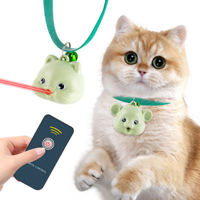 Luces LED Collar de gato Juguete Animales pequeños Controlador remoto Juguete interactivo