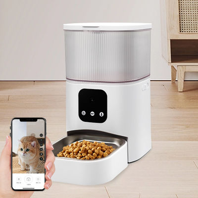 Dispensador de comida para perros con wifi 220-240V Dispensador de comida para gatos inteligente 3L