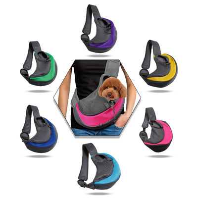 Bolso de viaje para mascotas Cuello Sling Cinturón Cosas Tote Mochila ajustable Bolso para gatos y perros